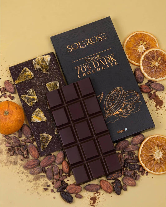 70% Dark Chocolate with Oranges