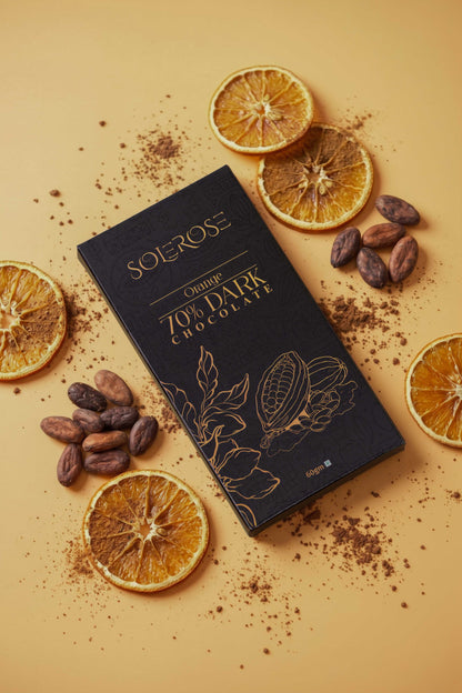 70% Dark Chocolate with Oranges